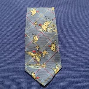 Vintage Rooster 🐓 brand mens neck tie. 58 in Length, made in the USA